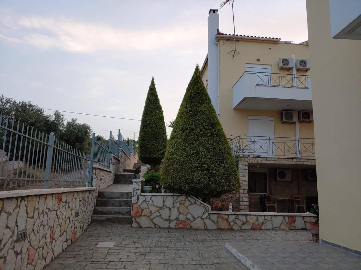 Villa Christine - Maisonettes With Fireplace Aliveri Ngoại thất bức ảnh