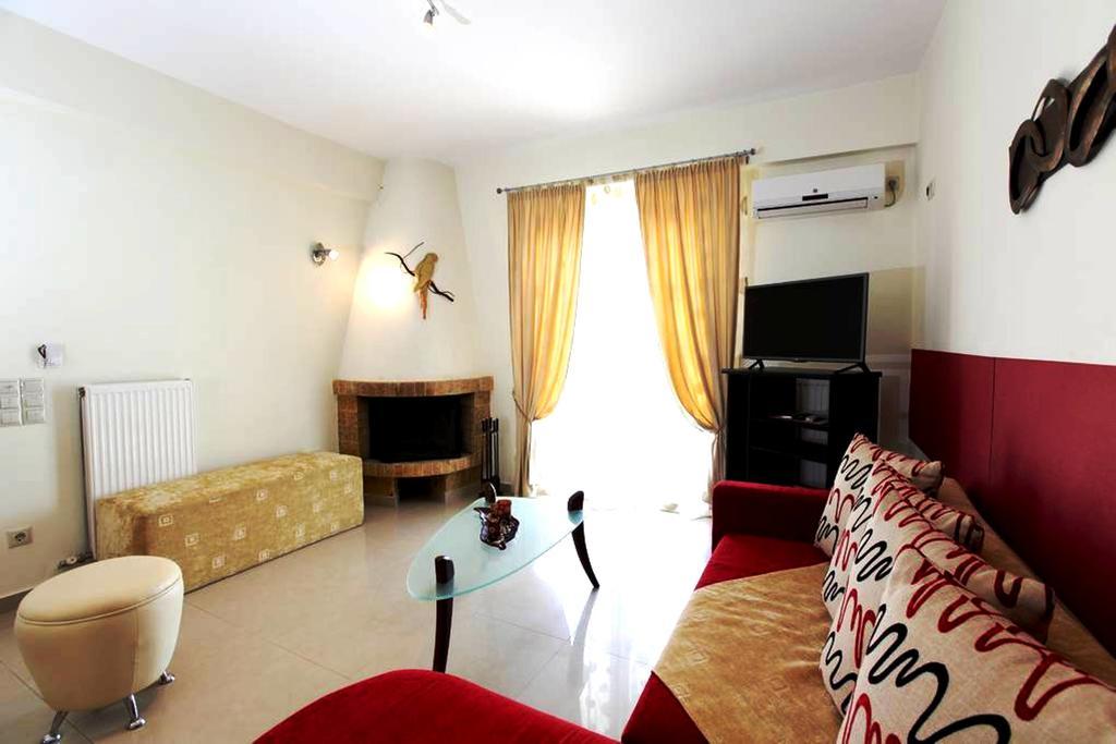 Villa Christine - Maisonettes With Fireplace Aliveri Ngoại thất bức ảnh