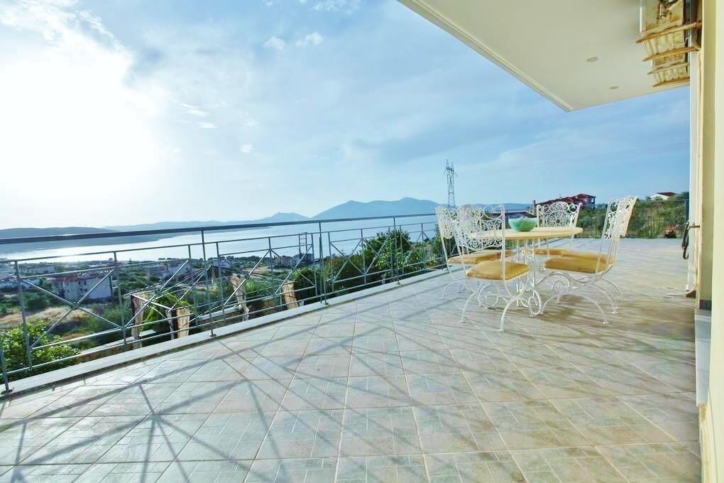 Villa Christine - Maisonettes With Fireplace Aliveri Ngoại thất bức ảnh